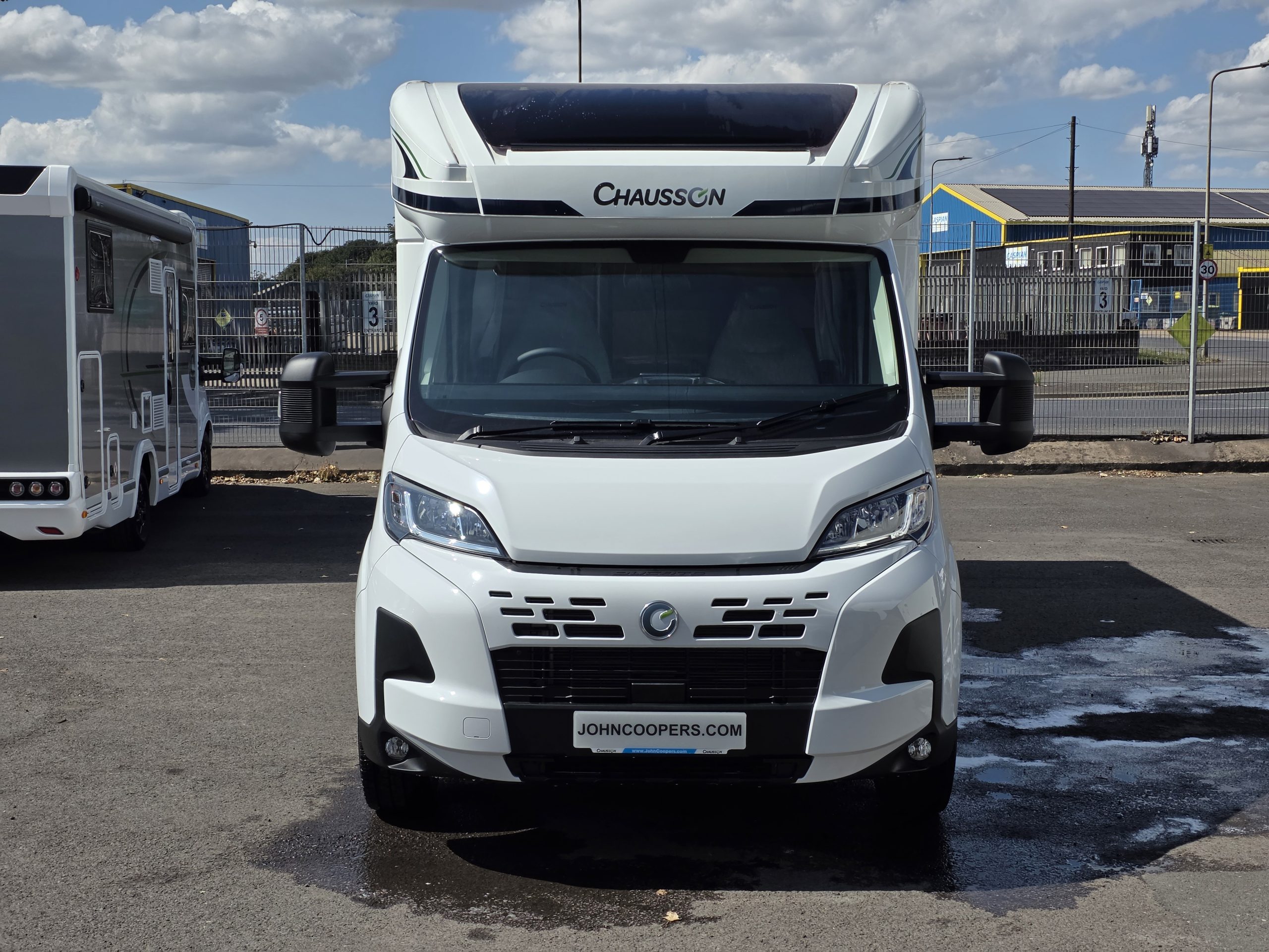 Chausson 798 low profile motorhome front