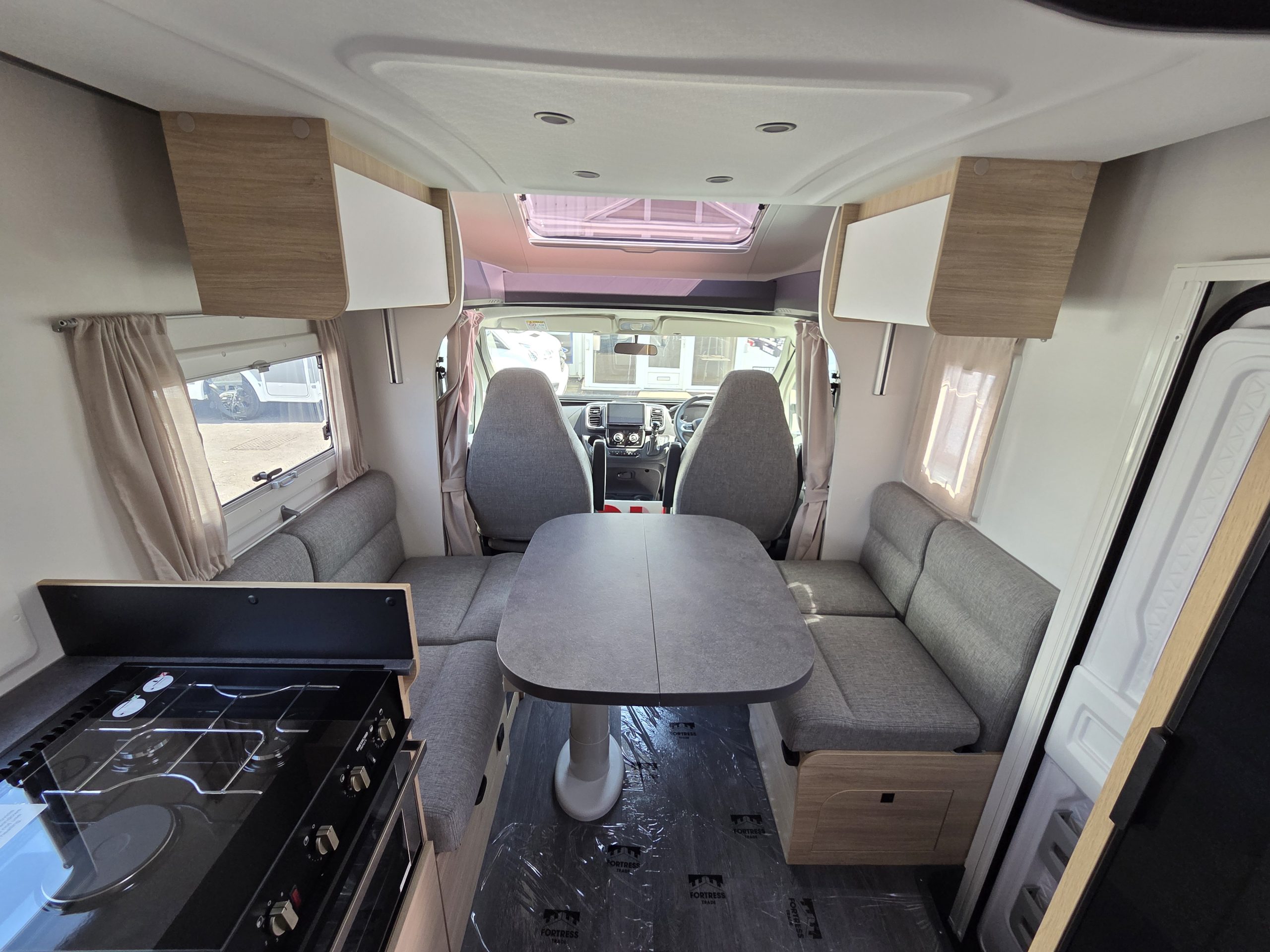 Chausson 798 motorhome interior lounge